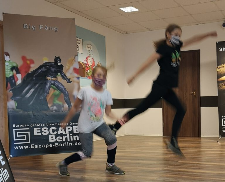 Live Escape Game Berlin für Kinder - Erfahrung mit dem Spiel Big Päng